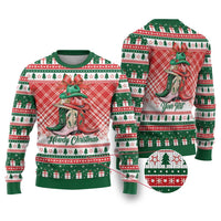 Personalized Cowgirl Boots Howdy Christmas Ugly Christmas Sweater Western Christmas - Wonder Print Shop