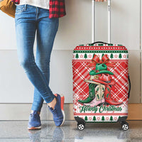 Cowgirl Boots Howdy Christmas Luggage Cover Western Christmas - Wonder Print Shop