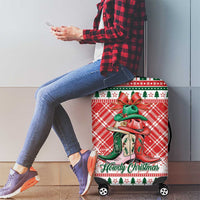 Cowgirl Boots Howdy Christmas Luggage Cover Western Christmas - Wonder Print Shop