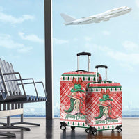 Cowgirl Boots Howdy Christmas Luggage Cover Western Christmas - Wonder Print Shop