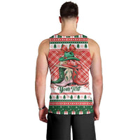 Personalized Cowgirl Boots Howdy Christmas Men Tank Top Western Christmas - Wonder Print Shop