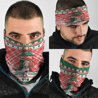 Cowgirl Boots Howdy Christmas Neck Gaiter Western Christmas - Wonder Print Shop