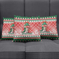 Cowgirl Boots Howdy Christmas Pillow Cover Western Christmas - Wonder Print Shop