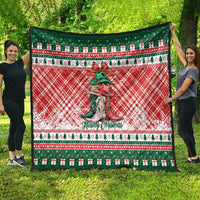 Cowgirl Boots Howdy Christmas Quilt Western Christmas - Wonder Print Shop