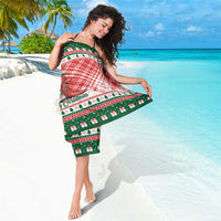Cowgirl Boots Howdy Christmas Sarong Western Christmas - Wonder Print Shop
