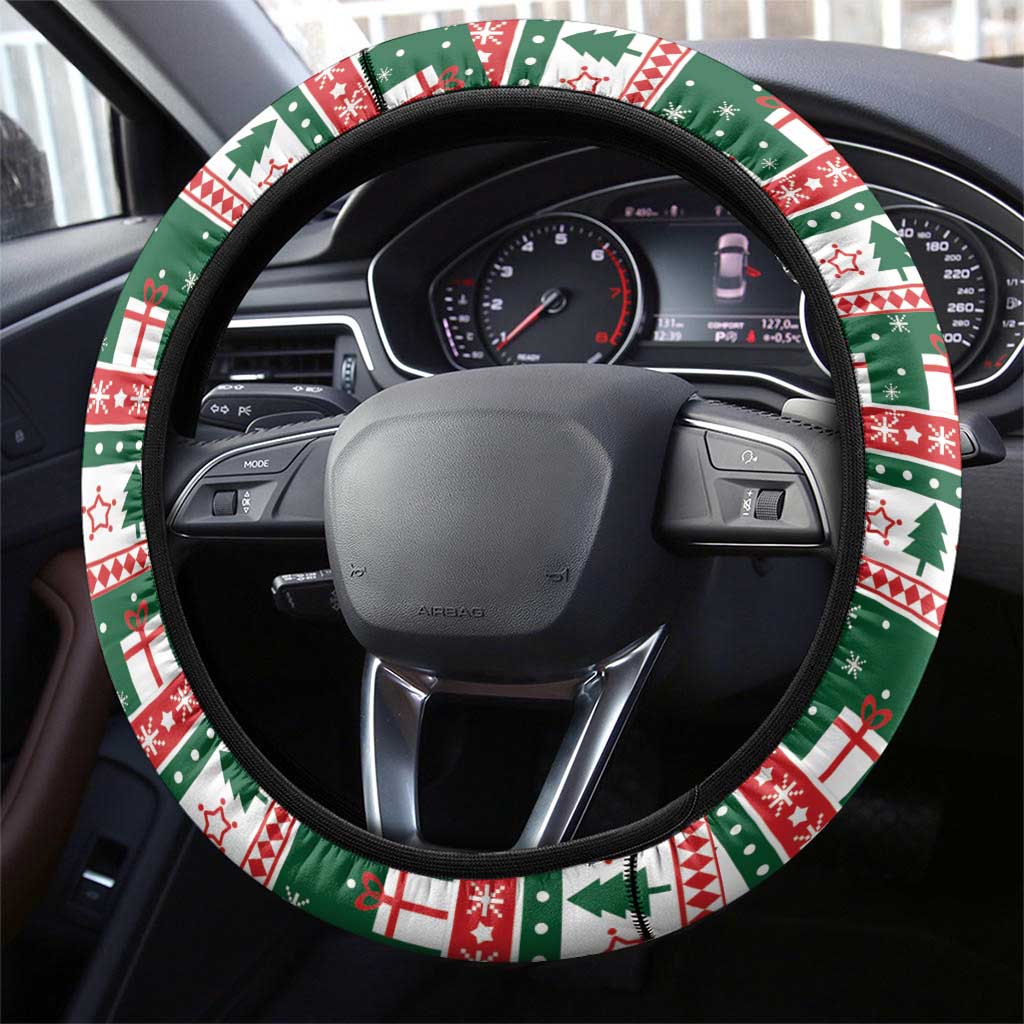 Cowgirl Boots Howdy Christmas Steering Wheel Cover Western Christmas - Wonder Print Shop