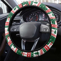 Cowgirl Boots Howdy Christmas Steering Wheel Cover Western Christmas - Wonder Print Shop