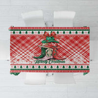 Cowgirl Boots Howdy Christmas Tablecloth Western Christmas - Wonder Print Shop