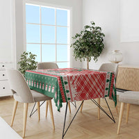 Cowgirl Boots Howdy Christmas Tablecloth Western Christmas - Wonder Print Shop