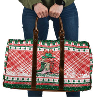 Cowgirl Boots Howdy Christmas Travel Bag Western Christmas - Wonder Print Shop