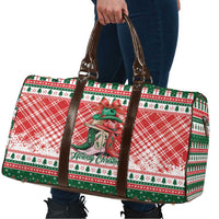 Cowgirl Boots Howdy Christmas Travel Bag Western Christmas - Wonder Print Shop