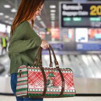 Cowgirl Boots Howdy Christmas Travel Bag Western Christmas - Wonder Print Shop