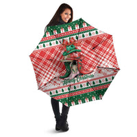 Cowgirl Boots Howdy Christmas Umbrella Western Christmas - Wonder Print Shop