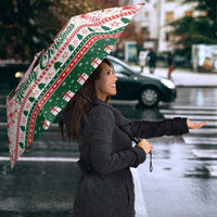 Cowgirl Boots Howdy Christmas Umbrella Western Christmas - Wonder Print Shop