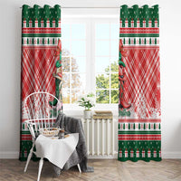 Cowgirl Boots Howdy Christmas Window Curtain Western Christmas - Wonder Print Shop