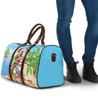 Hawaii Santa Parrot Christmas Travel Bag Summer Vibe - Wonder Print Shop