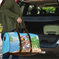Hawaii Santa Parrot Christmas Travel Bag Summer Vibe - Wonder Print Shop