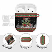 Sip Sparkle Sleigh Christmas Margarita AirPods Case Funny Christmas Spirit - Wonder Print Shop