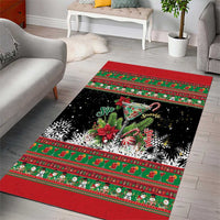 Sip Sparkle Sleigh Christmas Margarita Area Rug Funny Christmas Spirit - Wonder Print Shop