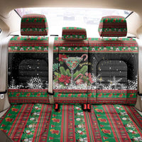 Sip Sparkle Sleigh Christmas Margarita Back Car Seat Cover Funny Christmas Spirit - Wonder Print Shop