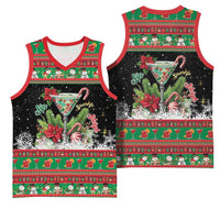 Sip Sparkle Sleigh Christmas Margarita Basketball Jersey Funny Christmas Spirit - Wonder Print Shop