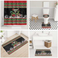 Sip Sparkle Sleigh Christmas Margarita Bathroom Set Funny Christmas Spirit - Wonder Print Shop