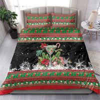 Sip Sparkle Sleigh Christmas Margarita Bedding Set Funny Christmas Spirit - Wonder Print Shop