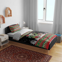 Sip Sparkle Sleigh Christmas Margarita Bedding Set Funny Christmas Spirit - Wonder Print Shop