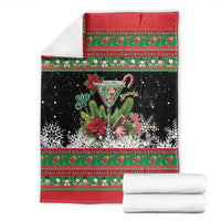Sip Sparkle Sleigh Christmas Margarita Blanket Funny Christmas Spirit - Wonder Print Shop