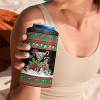 Sip Sparkle Sleigh Christmas Margarita 4 in 1 Can Cooler Tumbler Funny Christmas Spirit - Wonder Print Shop