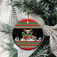 Sip Sparkle Sleigh Christmas Margarita Ceramic Ornament Funny Christmas Spirit - Wonder Print Shop
