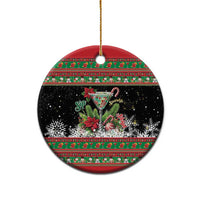 Sip Sparkle Sleigh Christmas Margarita Ceramic Ornament Funny Christmas Spirit - Wonder Print Shop
