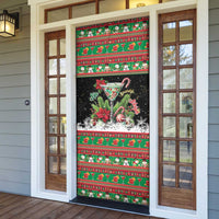 Sip Sparkle Sleigh Christmas Margarita Door Cover Funny Christmas Spirit - Wonder Print Shop