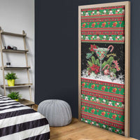 Sip Sparkle Sleigh Christmas Margarita Door Cover Funny Christmas Spirit - Wonder Print Shop