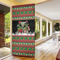 Sip Sparkle Sleigh Christmas Margarita Door Cover Funny Christmas Spirit - Wonder Print Shop