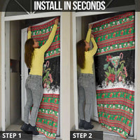 Sip Sparkle Sleigh Christmas Margarita Door Cover Funny Christmas Spirit - Wonder Print Shop