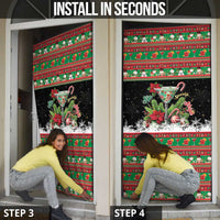 Sip Sparkle Sleigh Christmas Margarita Door Cover Funny Christmas Spirit - Wonder Print Shop