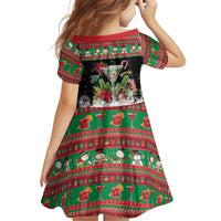 Sip Sparkle Sleigh Christmas Margarita Family Matching Off Shoulder Short Dress and Hawaiian Shirt Funny Christmas Spirit - Wonder Print Shop
