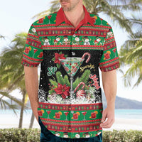 Sip Sparkle Sleigh Christmas Margarita Hawaiian Shirt Funny Christmas Spirit - Wonder Print Shop