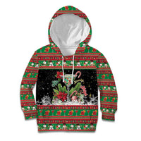 Sip Sparkle Sleigh Christmas Margarita Kid Hoodie Funny Christmas Spirit - Wonder Print Shop