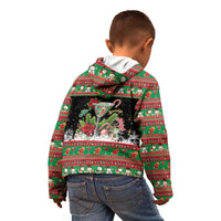 Sip Sparkle Sleigh Christmas Margarita Kid Hoodie Funny Christmas Spirit - Wonder Print Shop