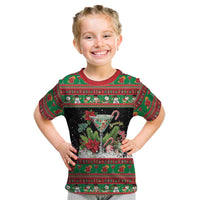 Sip Sparkle Sleigh Christmas Margarita Kid T Shirt Funny Christmas Spirit - Wonder Print Shop