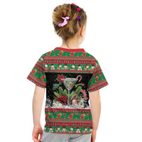 Sip Sparkle Sleigh Christmas Margarita Kid T Shirt Funny Christmas Spirit - Wonder Print Shop