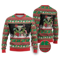 Sip Sparkle Sleigh Christmas Margarita Ugly Christmas Sweater Funny Christmas Spirit - Wonder Print Shop