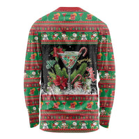Sip Sparkle Sleigh Christmas Margarita Long Sleeve Shirt Funny Christmas Spirit - Wonder Print Shop
