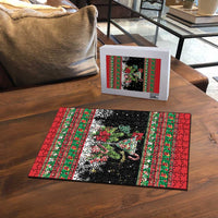 Sip Sparkle Sleigh Christmas Margarita Puzzle Funny Christmas Spirit - Wonder Print Shop