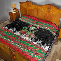 Sip Sparkle Sleigh Christmas Margarita Quilt Funny Christmas Spirit - Wonder Print Shop