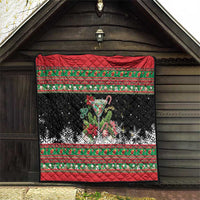 Sip Sparkle Sleigh Christmas Margarita Quilt Funny Christmas Spirit - Wonder Print Shop