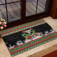 Sip Sparkle Sleigh Christmas Margarita Rubber Doormat Funny Christmas Spirit - Wonder Print Shop