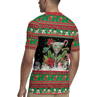 Sip Sparkle Sleigh Christmas Margarita Rugby Jersey Funny Christmas Spirit - Wonder Print Shop